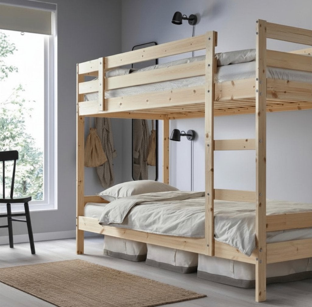 2x IKEA Stapelbed - Top kwaliteit, Ophalen, Gebruikt, Stapelbed