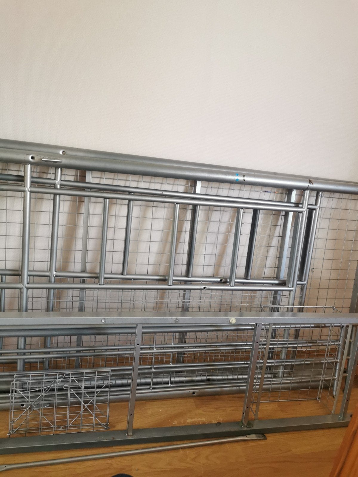 Hoogslaper metaal (L201xB99xH183cm), Ophalen, Eenpersoons, 90 cm, Hoogslaper