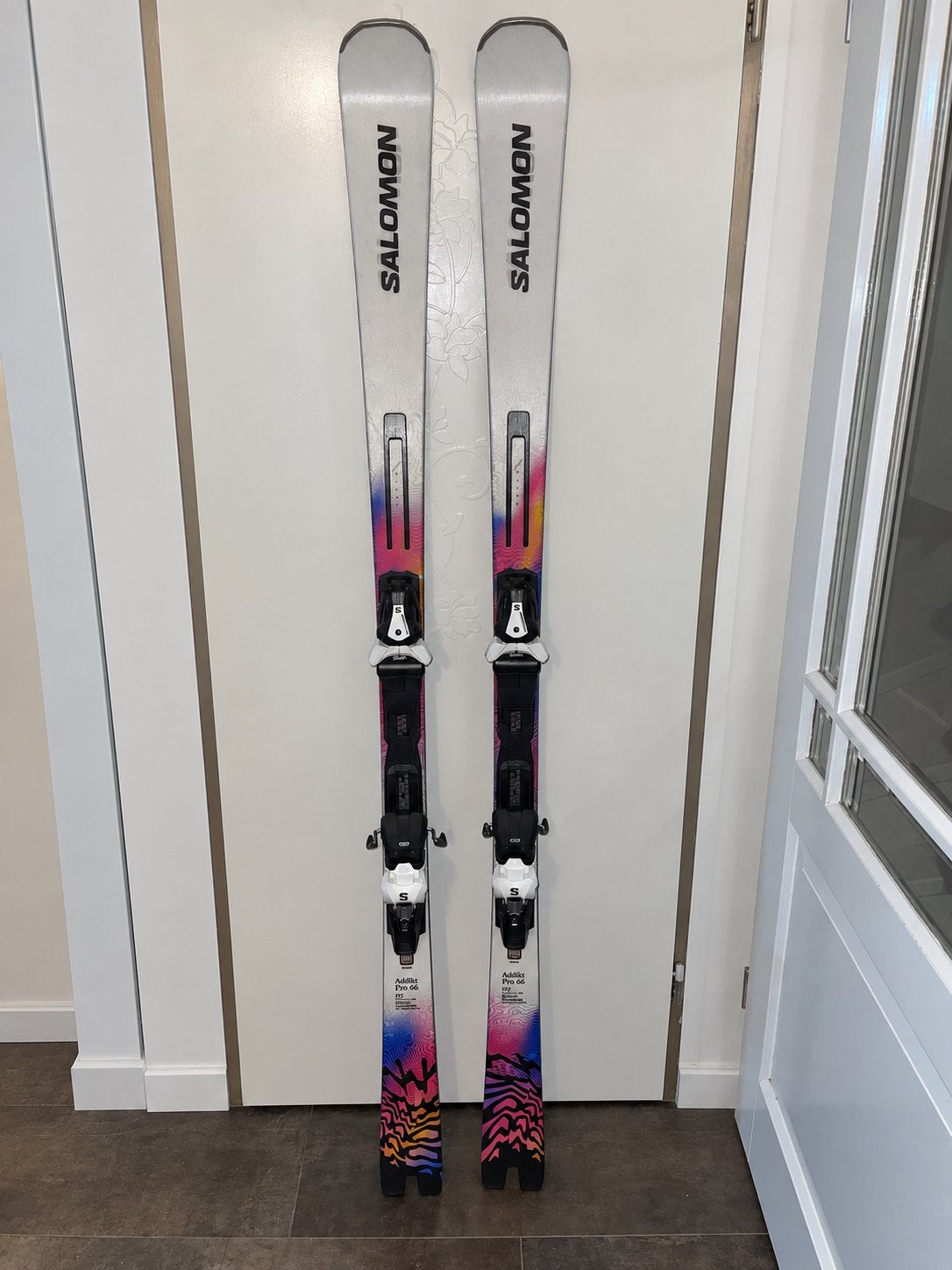 Salomon Addikt Pro 66 – 177 cm – Inclusief bindingen, Sport en Fitness, 160 tot 180 cm, Ophalen of Verzenden, Zo goed als nieuw