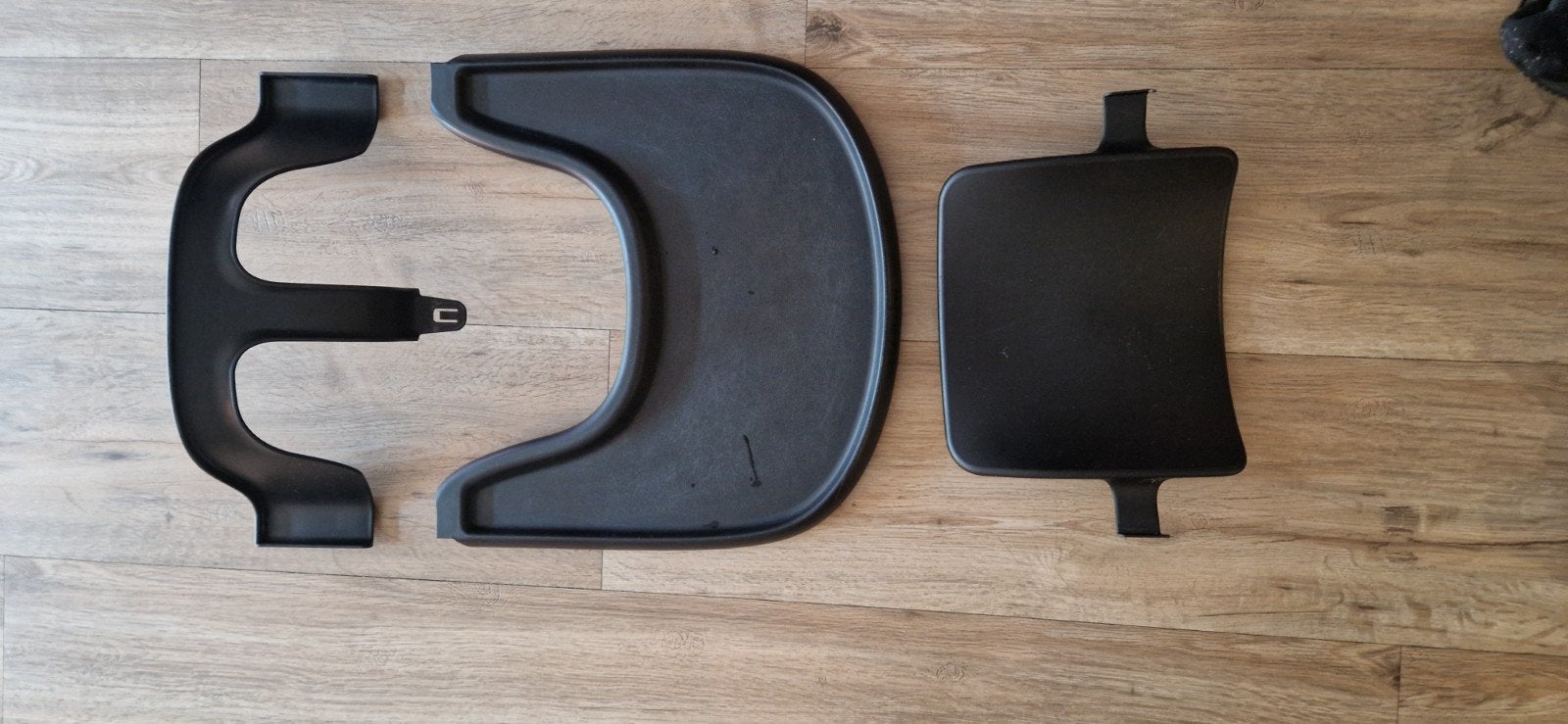 Stokke Tripp Trapp Babyset zwart kinderstoel stoel baby, Ophalen, Gebruikt, Meegroeistoel, Stoelverkleiner