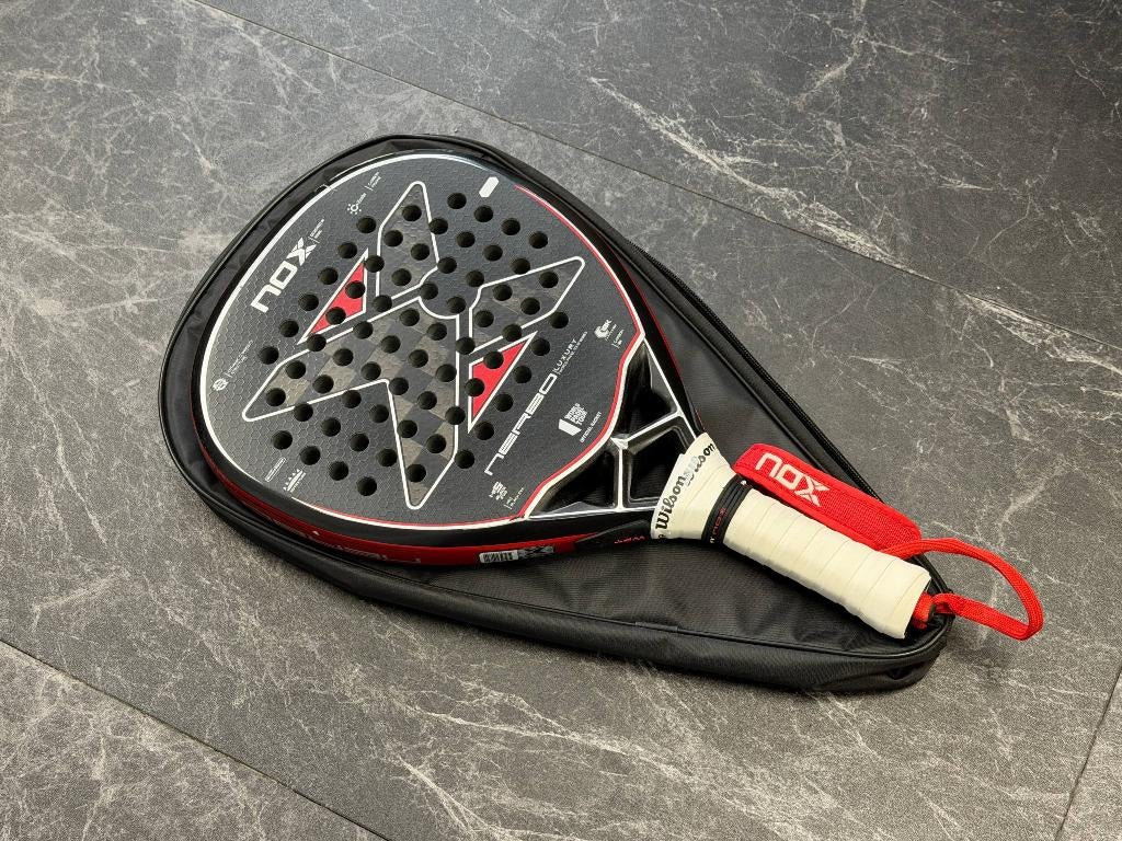 NOX Nerbo Luxury WPT Diamant Padel racket 18K Carbon, Sport en Fitness, Padel, Gebruikt, Padelracket, Ophalen of Verzenden