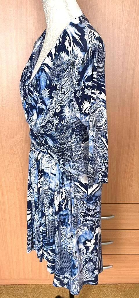 Studio Anneloes jurk maat L, Blauw, Maat 42/44 (L), Ophalen of Verzenden, Zo goed als nieuw