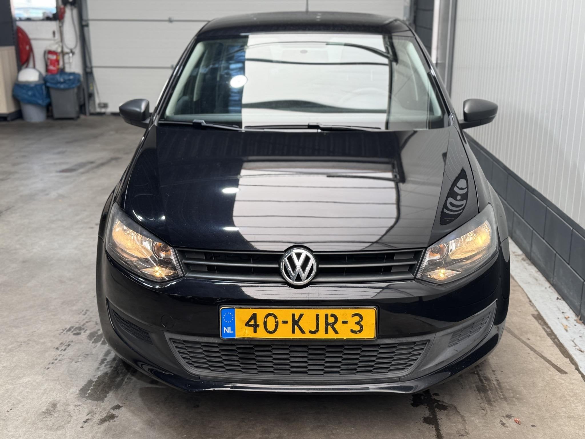 Volkswagen Polo 1.2 Easyline, Auto's, Voorwielaandrijving, Euro 5, Zwart, 60 pk