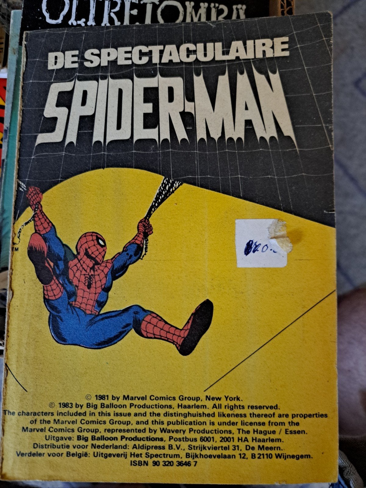 De Spectaculaire Spider-Man - Marvel (1981), Boeken, Eén stripboek, Ophalen of Verzenden, Gelezen