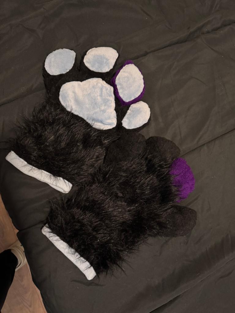 Fursuit paws, Verzenden, Zo goed als nieuw, Overige typen