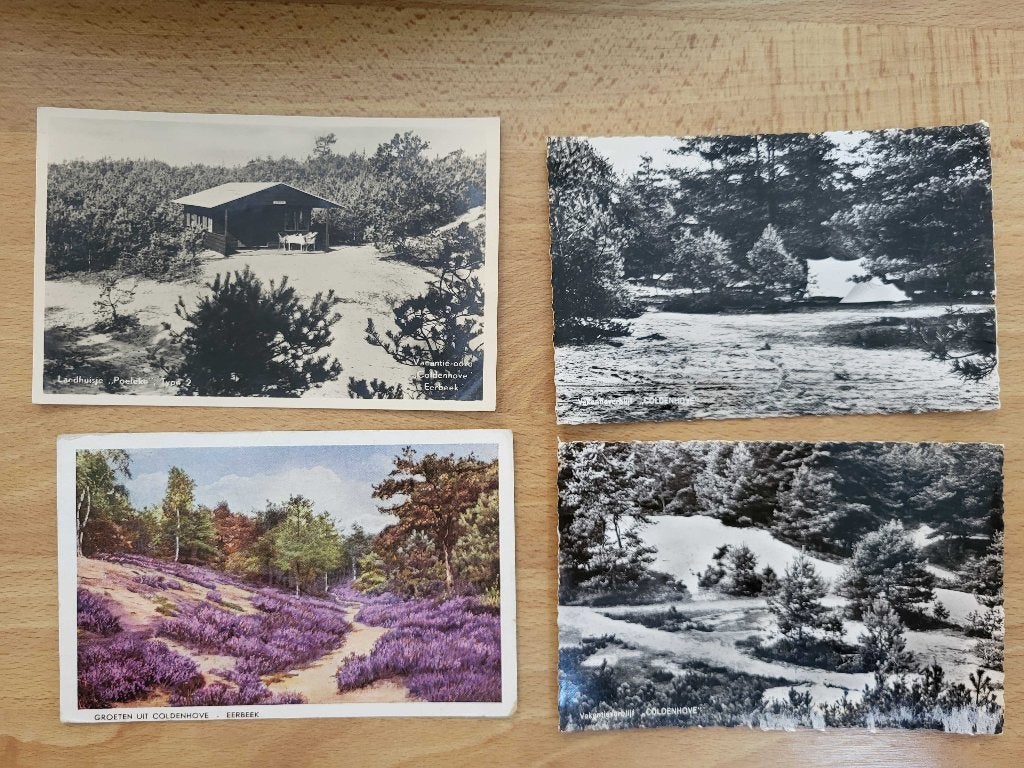 ansicht EERBEEK poeleke Coldenhove (4x), Ophalen of Verzenden, Voor 1920, Gelderland