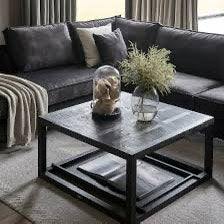 Riviera maison colombe salontafel zwart, Ophalen, Zo goed als nieuw, 50 tot 100 cm