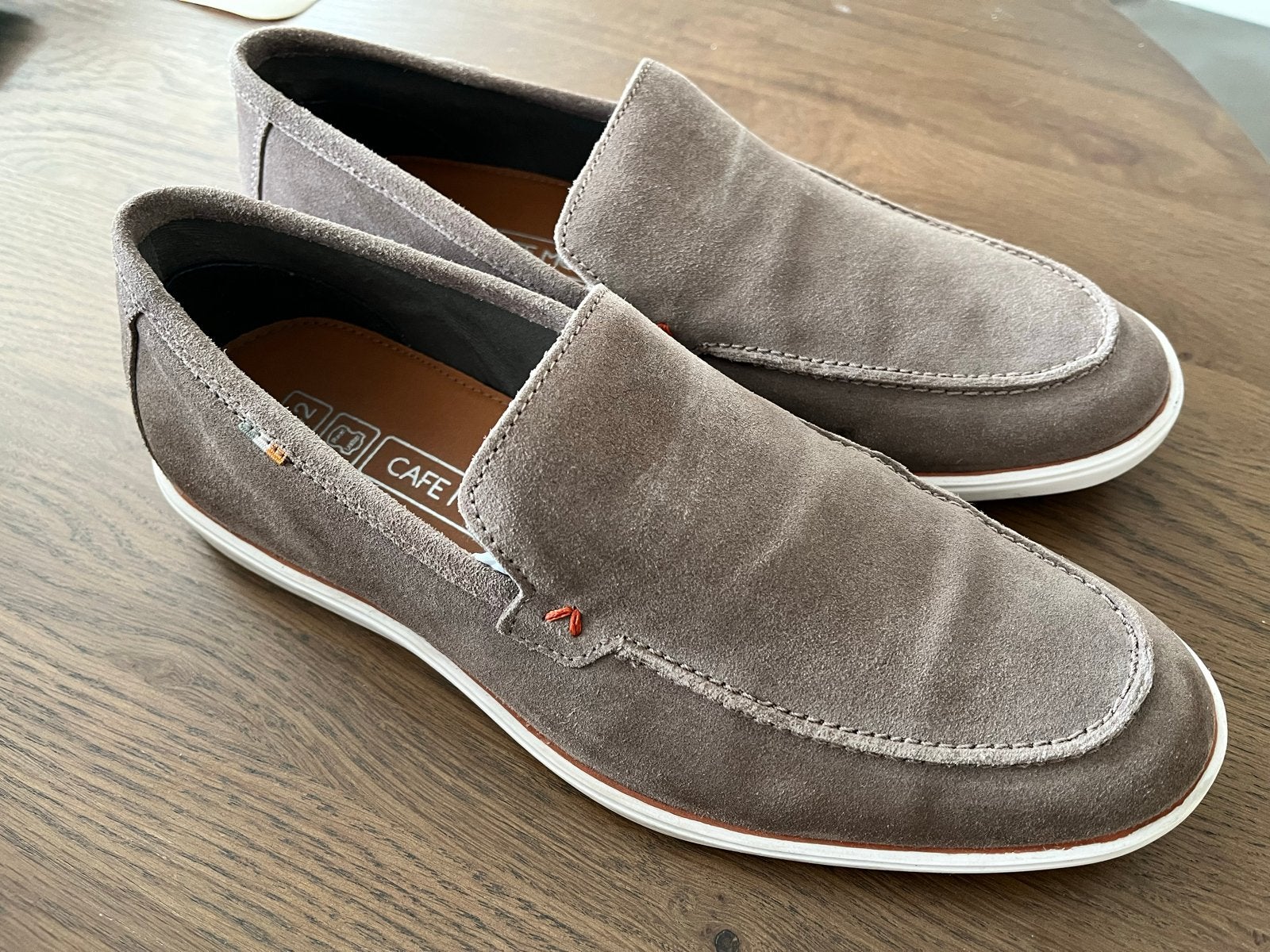 Cafe Moda Loafers - Maat 42 - Zo goed als nieuw, Loafers, Bruin, Ophalen of Verzenden, Zo goed als nieuw