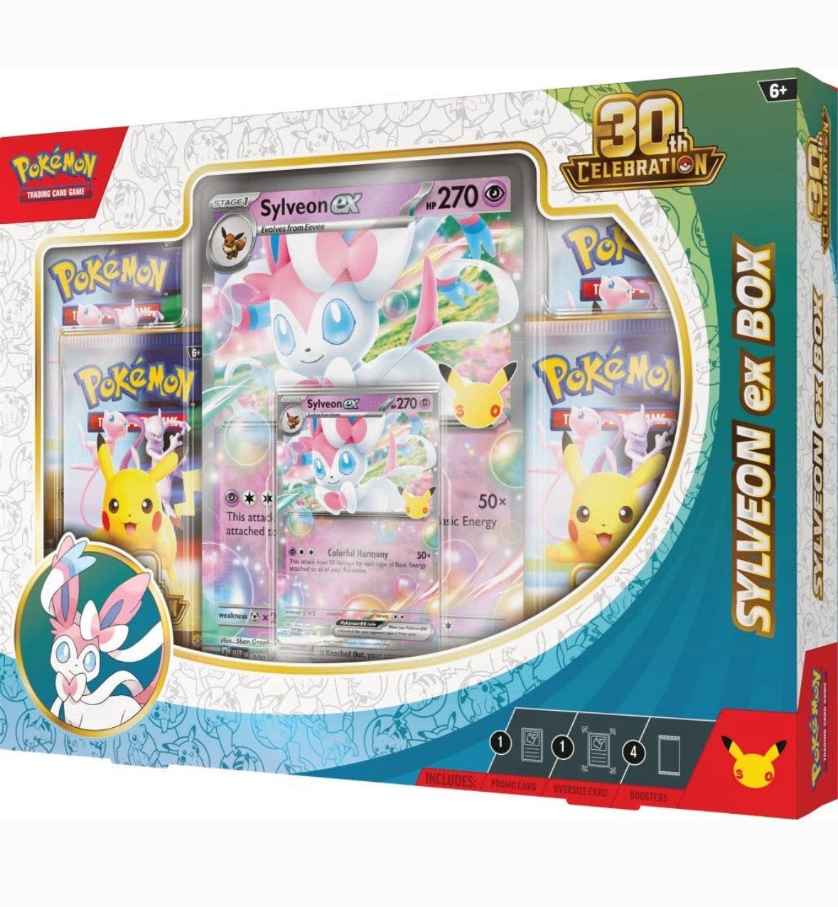 🔥Pokémon 30th Anniversary ex Box Case 6x 🔥, Ophalen of Verzenden, Zo goed als nieuw, Boosterbox