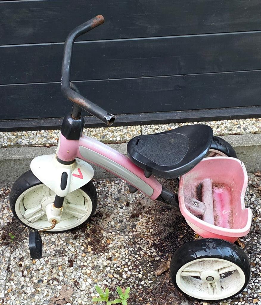 3 wieler, Ophalen, Gebruikt