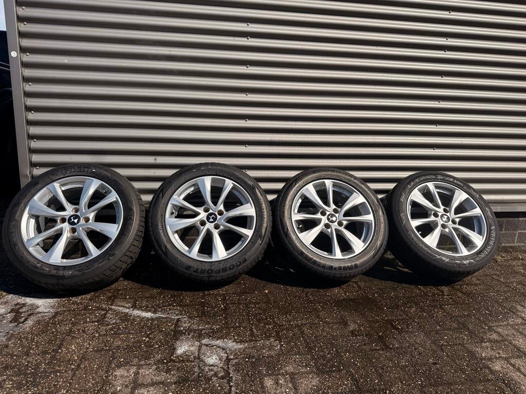 Citroën 215/55 ZR17 94Y Zomerbanden met Velgen, Auto-onderdelen, Ophalen, Banden en Velgen, 17 inch, Personenwagen
