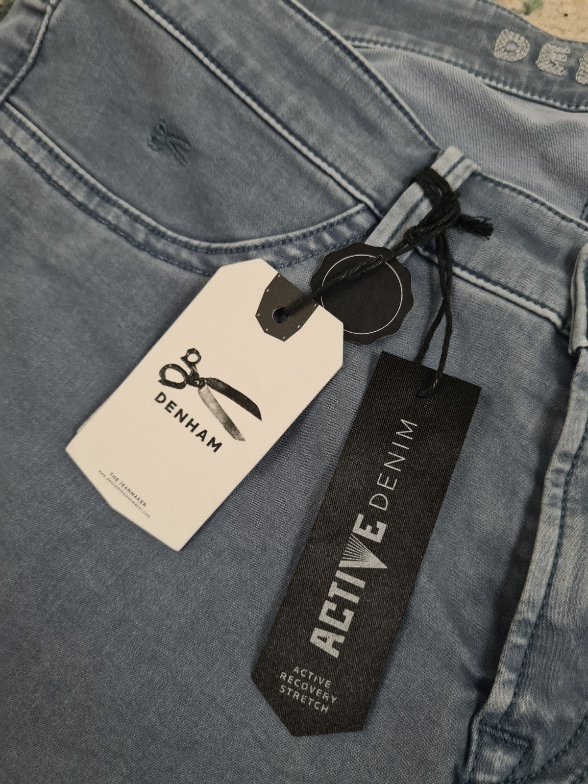 Denham Spray Super Tight Fit W29 L32 Nieuw Tulsi2932, Denham, Blauw, Nieuw, Ophalen of Verzenden