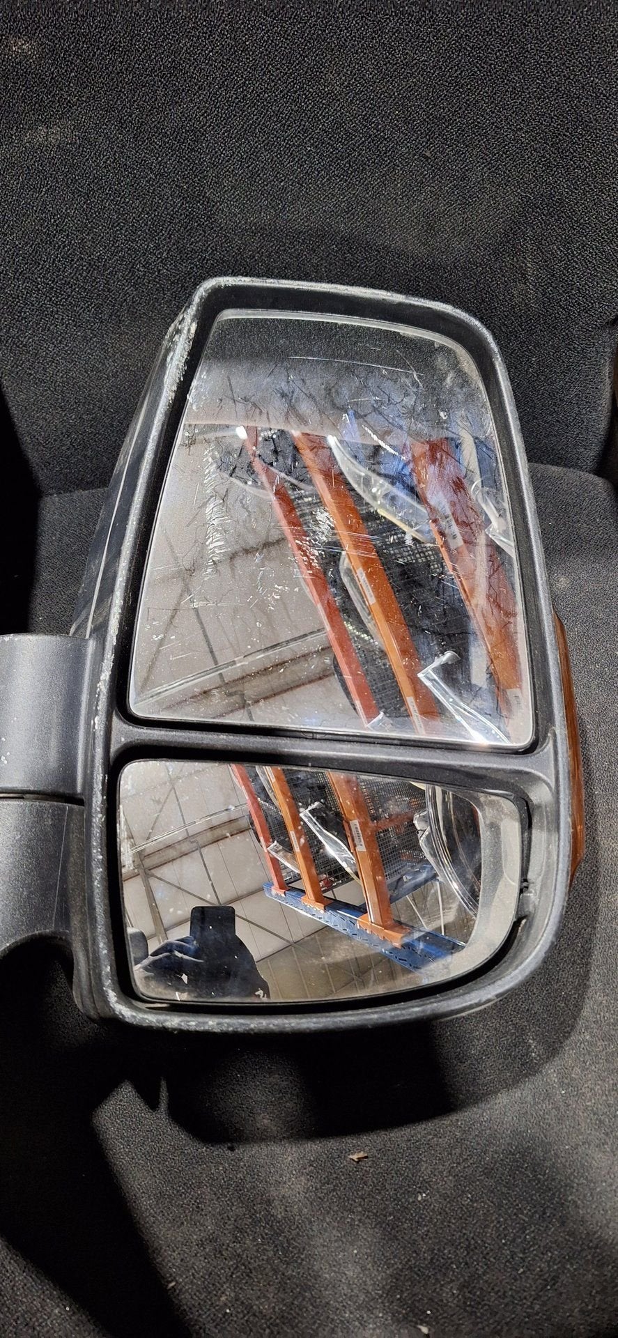 Iveco Daily rechter buitenspiegel met dodehoek en knipperlic, Gebruikt, -, -, Ophalen of Verzenden
