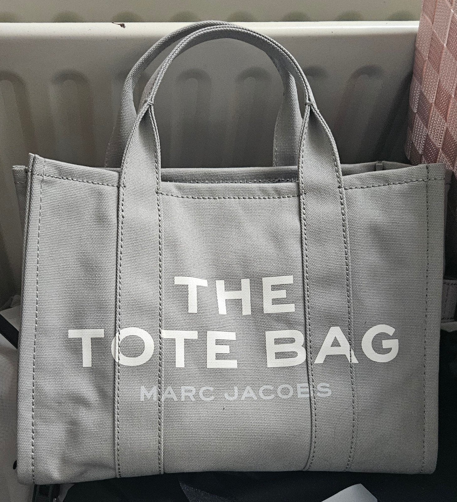 Marc Jacobs The Tote Bag - Grijs, Ophalen of Verzenden, Nieuw, Grijs, Handtas