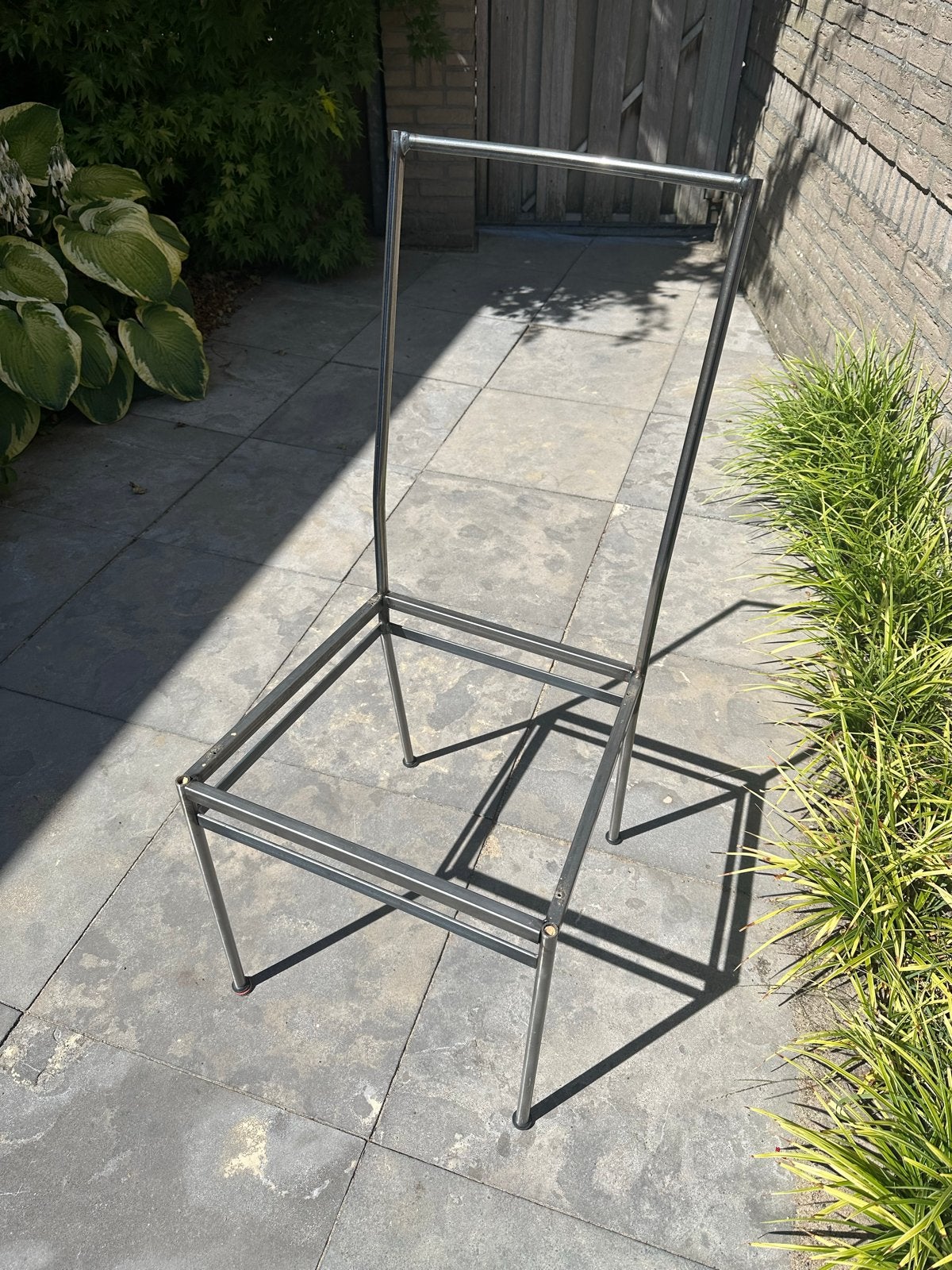 Oud ijzer stoel frame, Ophalen, Gebruikt, Metaal, Eén