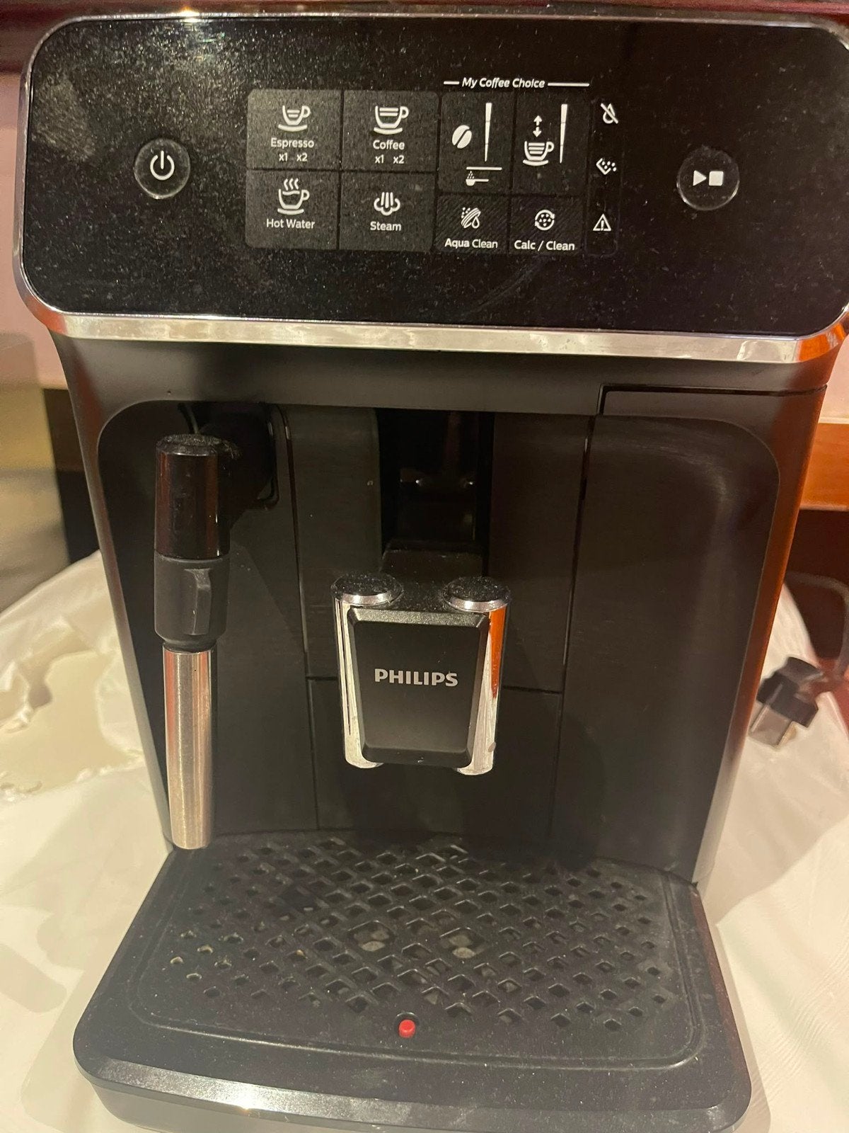 Philips Volautomatische Espressomachine - Zwart, Witgoed en Apparatuur, Koffiezetapparaten, Ophalen, Koffiemachine, Koffiebonen
