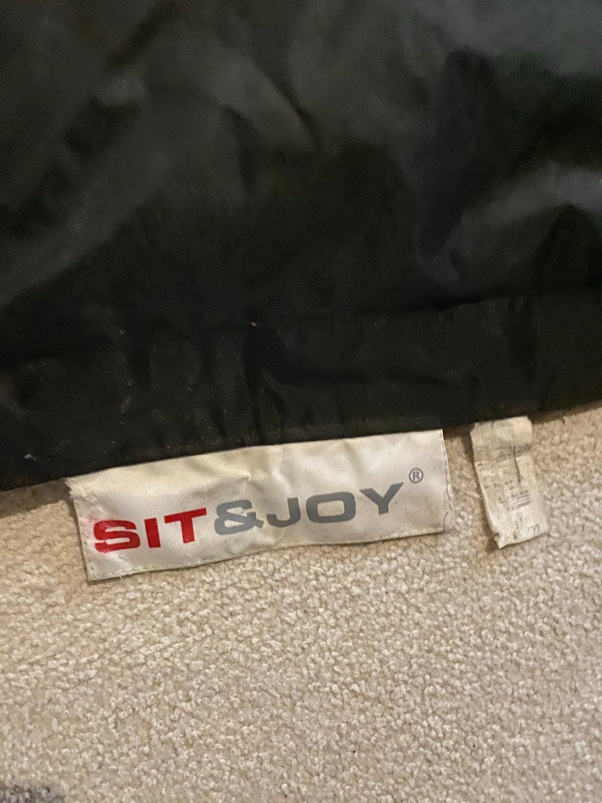 Sit & Joy zwart kussen - Gebruikt, Overige merken, Gebruikt, Zwart, Vierkant