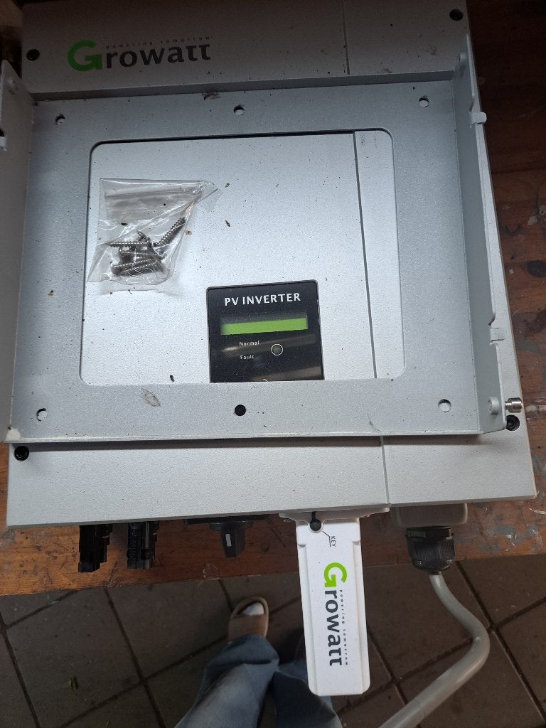 zonnepanelen en omvormer, Ophalen of Verzenden, Gebruikt