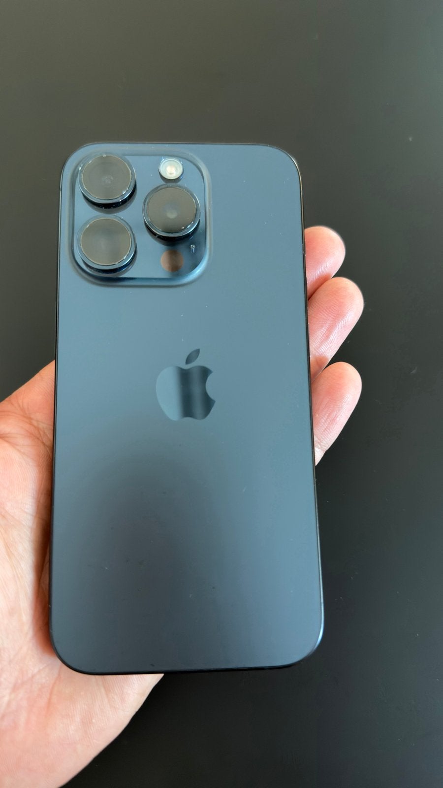 iPhone 15 Pro 128GB Blauw titanium