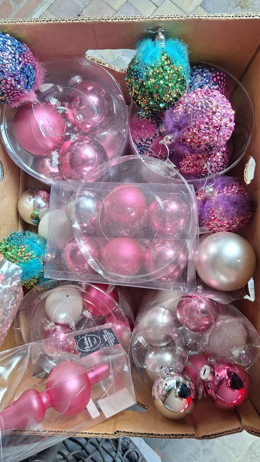 Kerstballen, Ophalen, Zo goed als nieuw