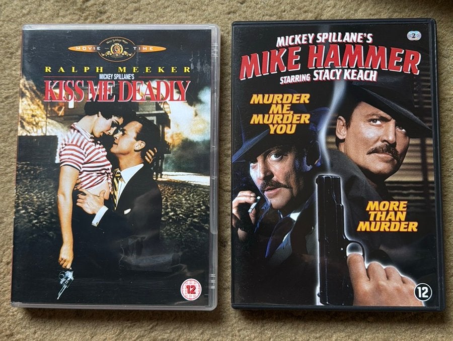 Mickey Spillane’s - Mike Hamer - 2 DVD’s - samen 3 Films, Ophalen of Verzenden