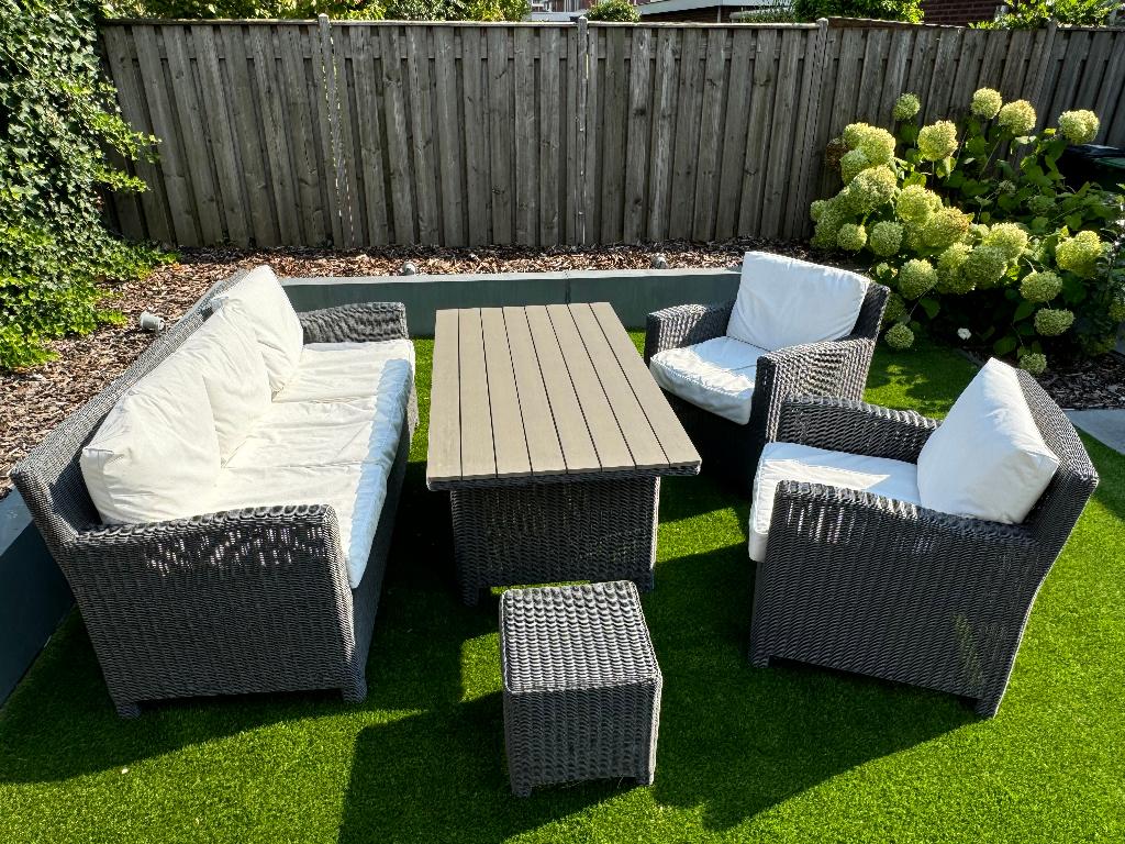 Lounge Set  Kettler Palma (inclusief kussens), Ophalen, Gebruikt, Bank