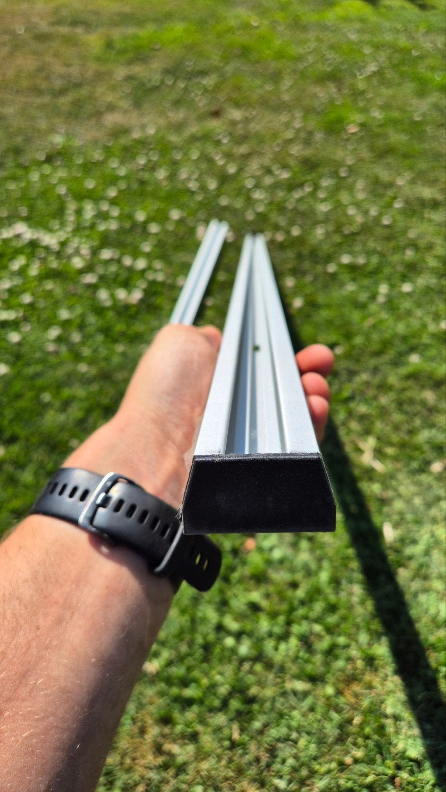 Daktent bevestiging rails, Pvc, Overige typen, Ophalen of Verzenden, Minder dan 2 meter