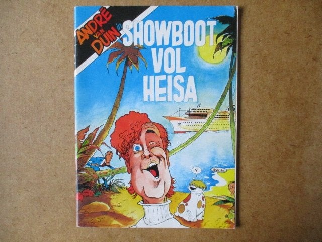 adv7902 andre van duin, Boeken, Eén stripboek, Ophalen, Gelezen