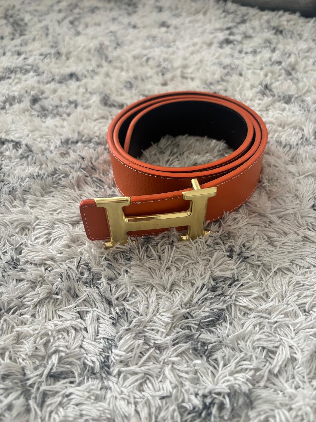 Hermes riem, Kleding | Heren, Overige kleuren, Verzenden, Echt leder, Nieuw