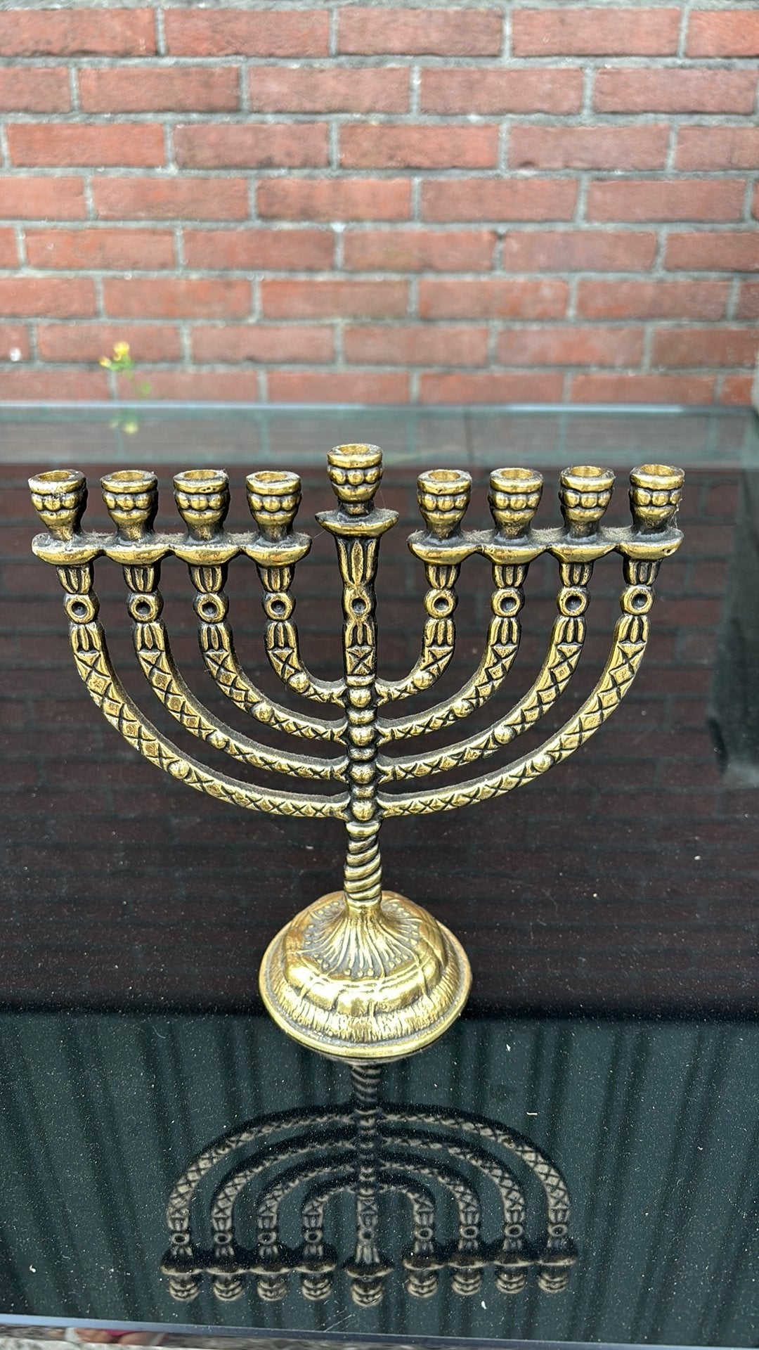Small chanuka candel, Ophalen