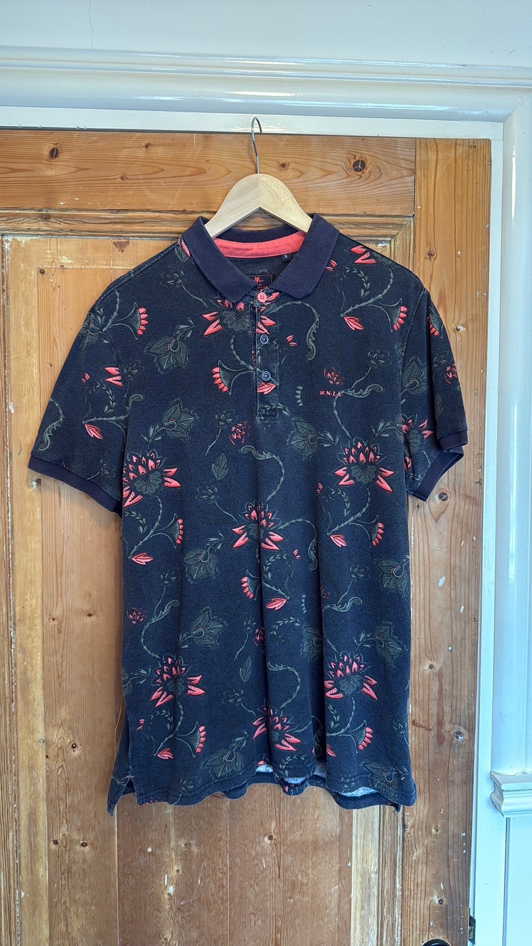 NZA New Zealand Auckland polo XL, Ophalen of Verzenden, Zo goed als nieuw, Maat 56/58 (XL), Blauw