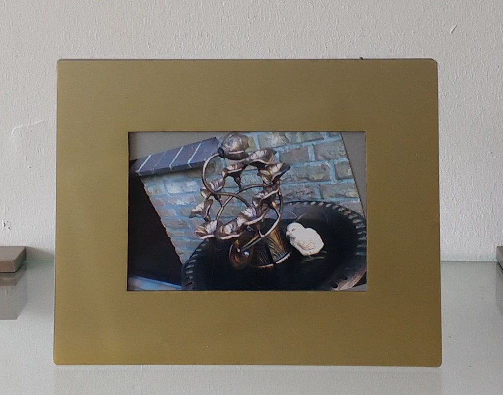 wissellijstje foto's,  magneet voorzijde, volgnr 15, Overige materialen, Ophalen of Verzenden, Zo goed als nieuw, Fotolijst