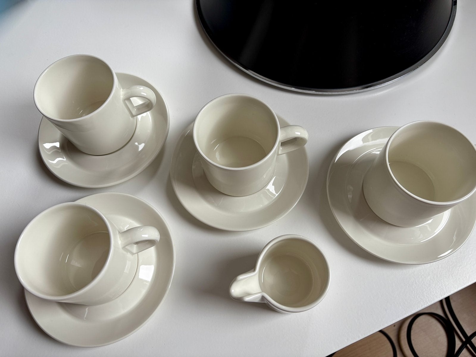 Arabia Moreeni koffiekoppen 4x, Ophalen, Keramiek, Zo goed als nieuw, Overige stijlen