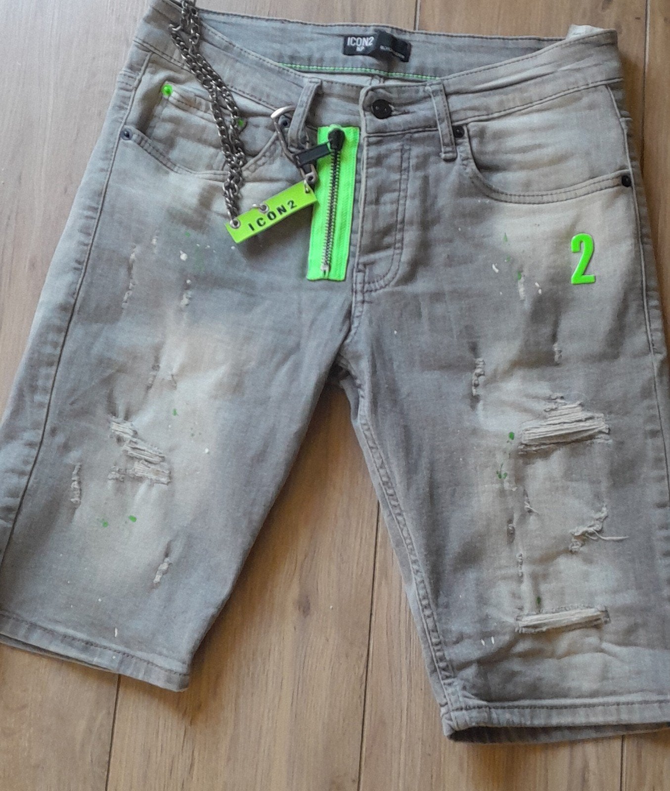 Korte broek maat 30, Ophalen, Zo goed als nieuw, Grijs, W32 (confectie 46) of kleiner