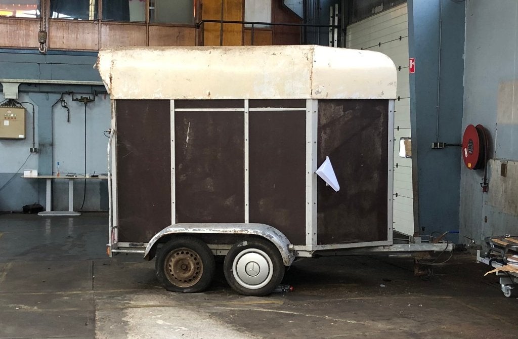 Veetrailer, Ophalen, Gebruikt