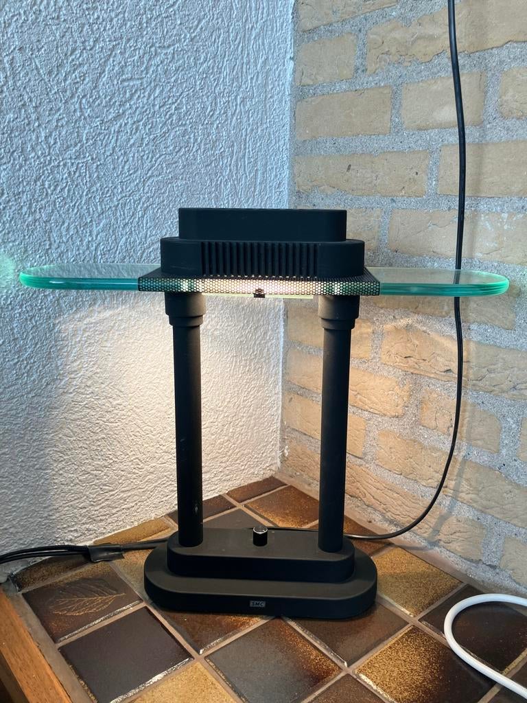 Robert Sonneman SMC Boxford Vintage Memphis-stijl lamp, Ophalen