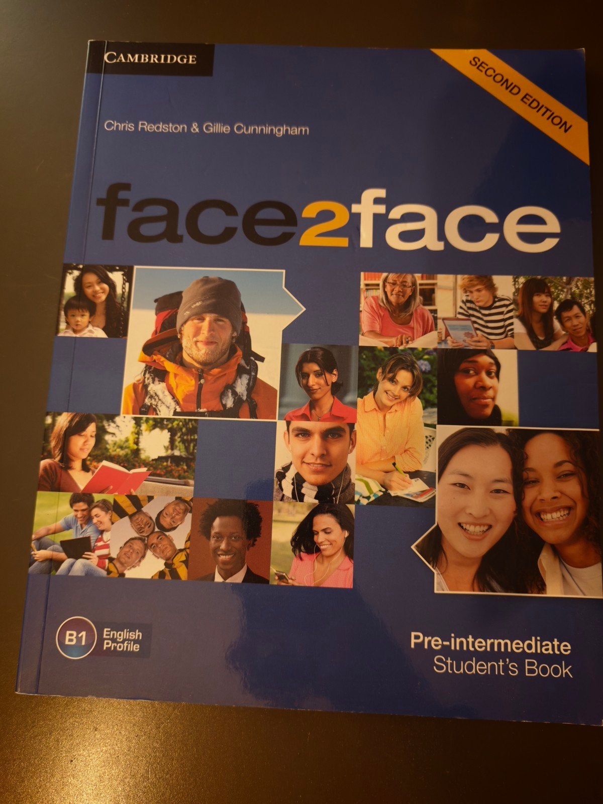 Face2face Pre-intermediate Student's Book (B1), Ophalen of Verzenden, Zo goed als nieuw, Chris Redston & Gillie Cunningham, Non-fictie