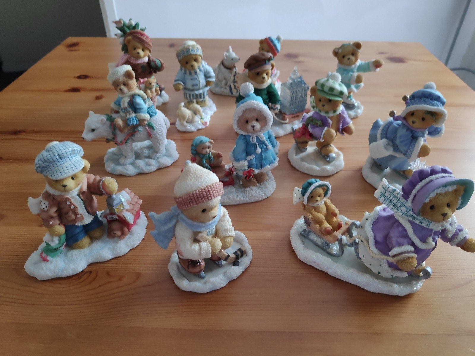 Verzameling Cherished Teddies, Verzamelen, Ophalen, Zo goed als nieuw, Beeldje, Cherished Teddies