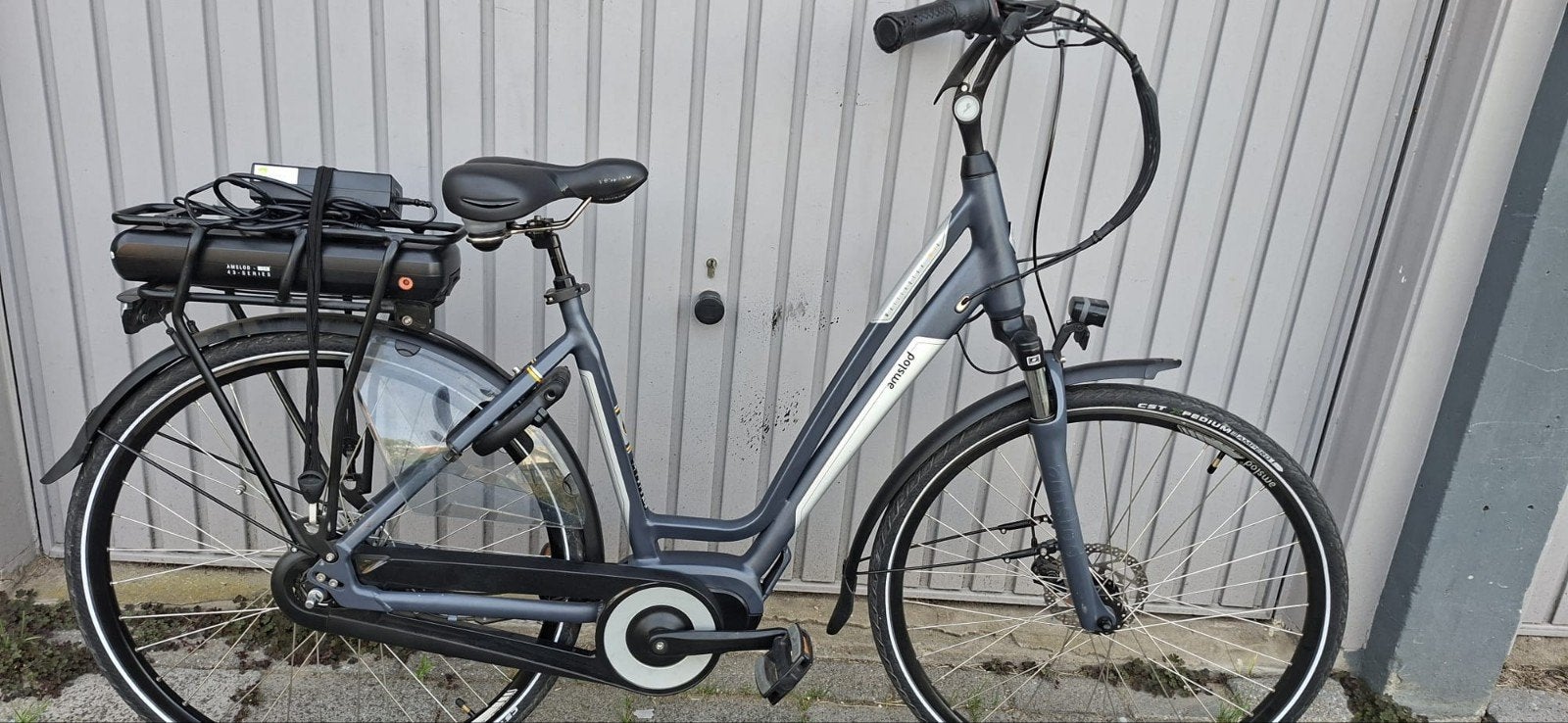 Amslod Willington Mrx Middenmotor 600Watt accu E-BIKE 53cm, 53 tot 56 cm, Versnellingen, Zo goed als nieuw, Ophalen