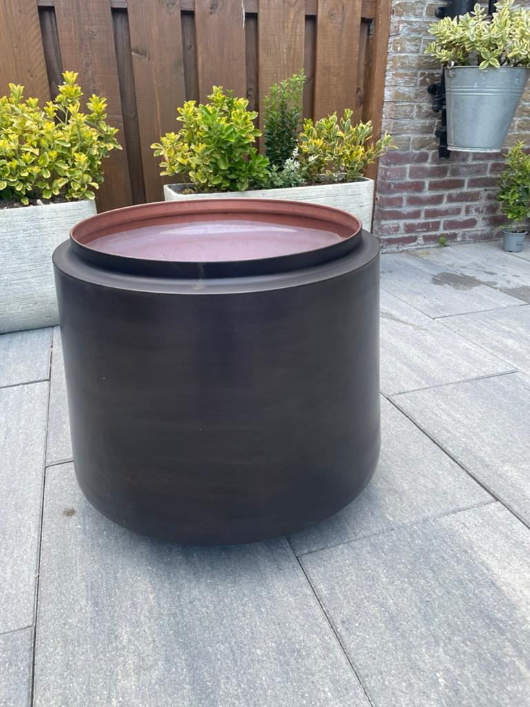 Plantenbak, Rond, Ophalen of Verzenden, Zo goed als nieuw, Binnen
