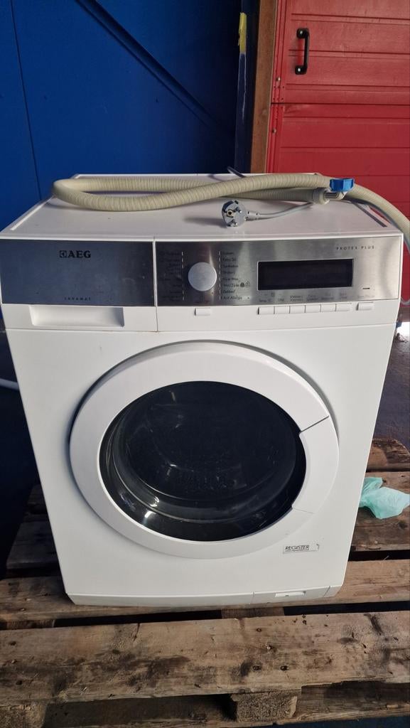 AEG wasmachine 1600 tpm met stoomfunctie en aquastop, Witgoed en Apparatuur, Wasmachines, Ophalen