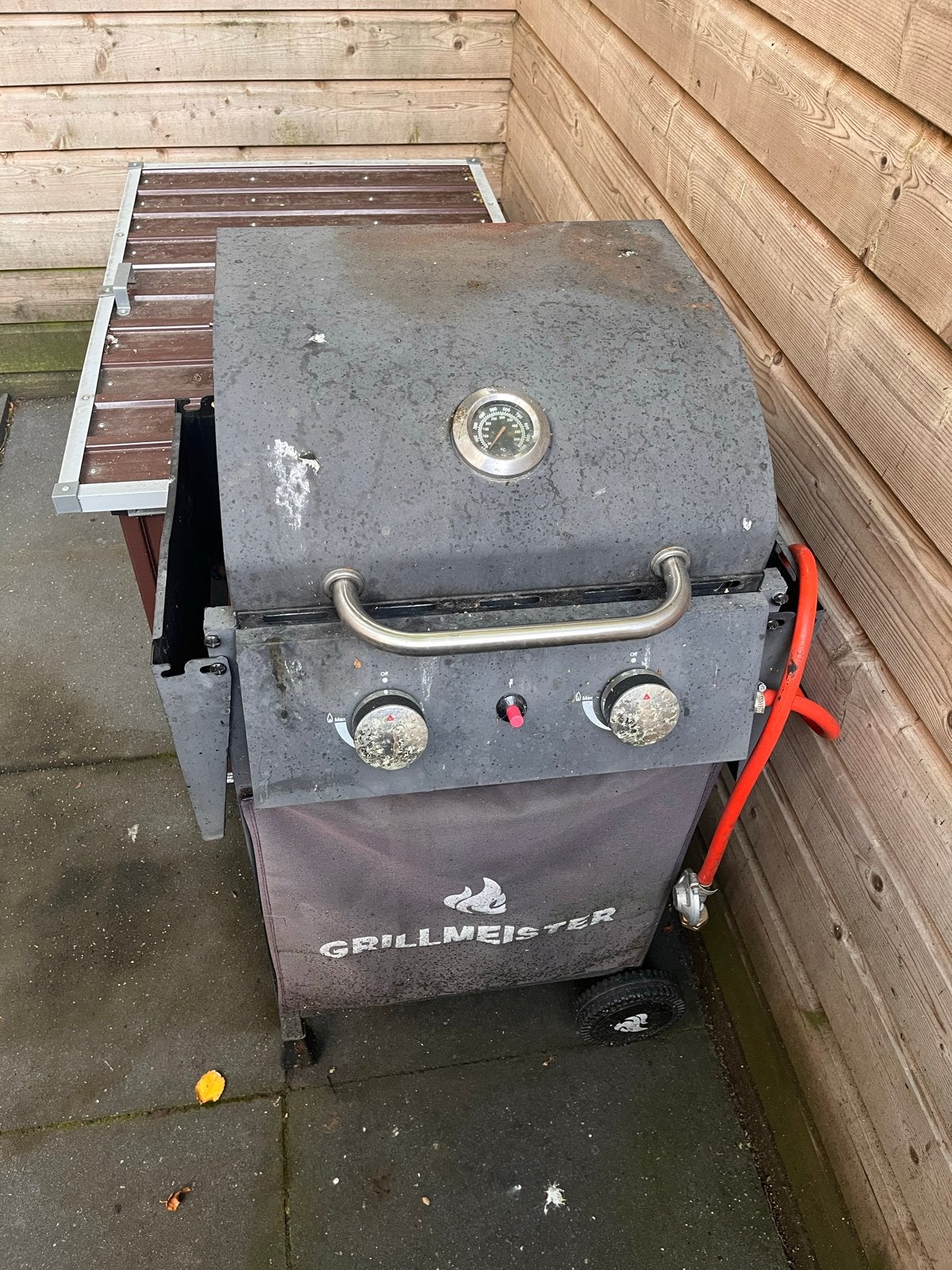 3 burner outdoor gas grill, Ophalen, Gebruikt