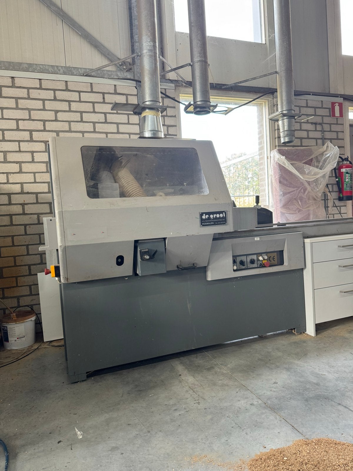 Casadei 4-zijdige schaafmachine met z.g.a.n. Tersa messen, Ophalen, Casadei, Casadei, Casadei