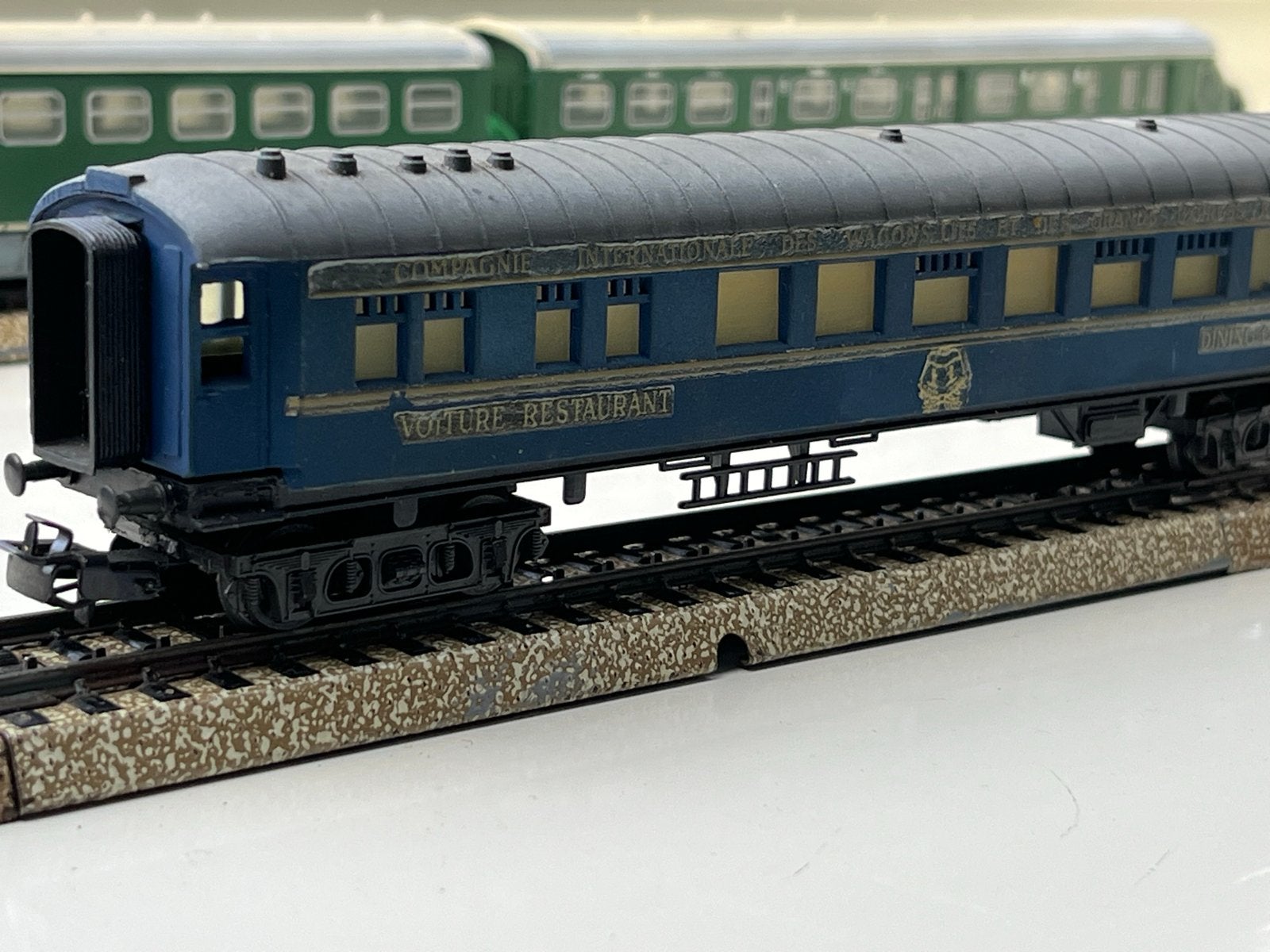 Liliput Treinwagon Wagonlit, Hobby en Vrije tijd, Modeltreinen | H0, Gebruikt, Gelijkstroom of Wisselstroom, Wagon, Ophalen of Verzenden