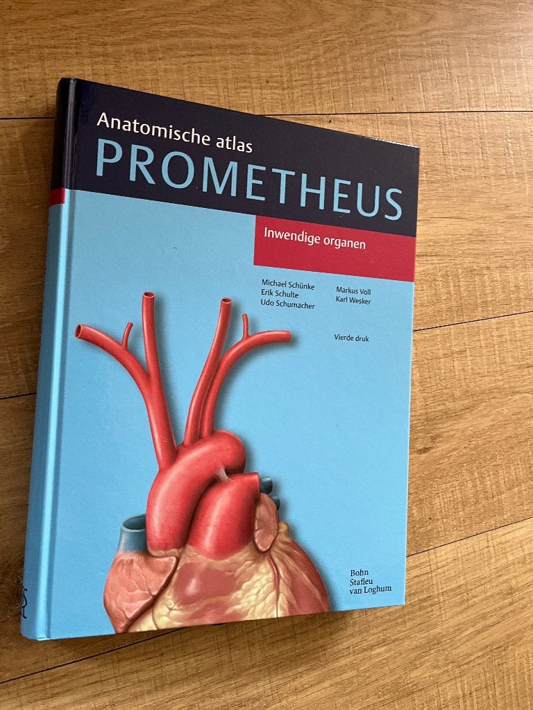 prometheus deel 2 ontwikkeling bouw inwendige organen schunk, Boeken, Schunke, Zo goed als nieuw, Beta, HBO