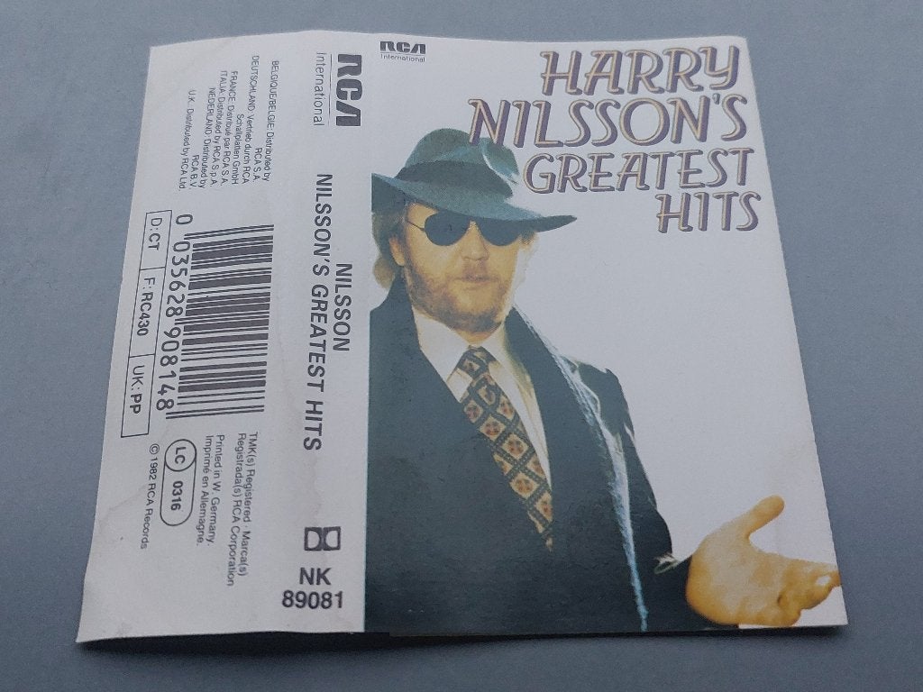 HARRY NILSSON - GREATEST HITS (MC), 1 bandje, Ophalen of Verzenden, Zo goed als nieuw, Origineel