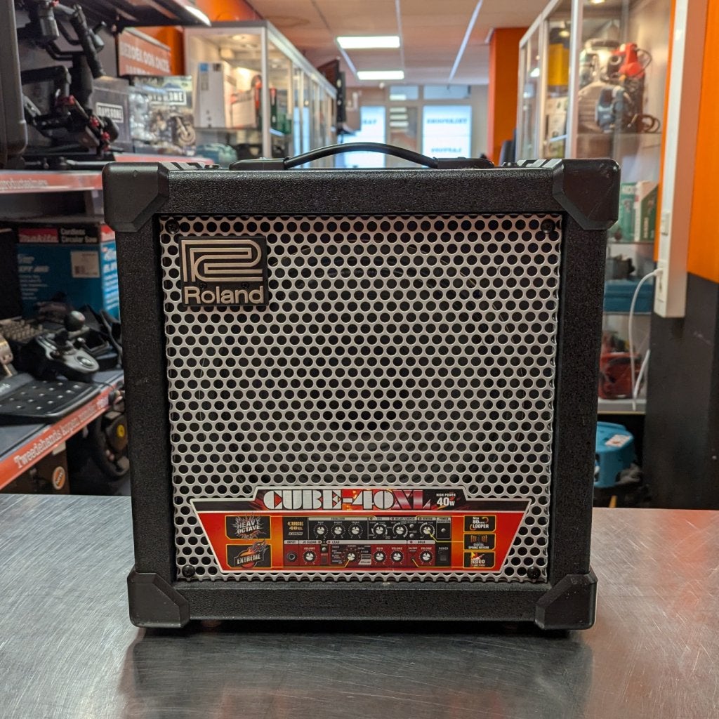 HRoland CUBE-40XL gitaarversterker, Roland, Zo goed als nieuw, Support@roland.com, 10910 Culver Blvd
Culver City, CA 90230
USA