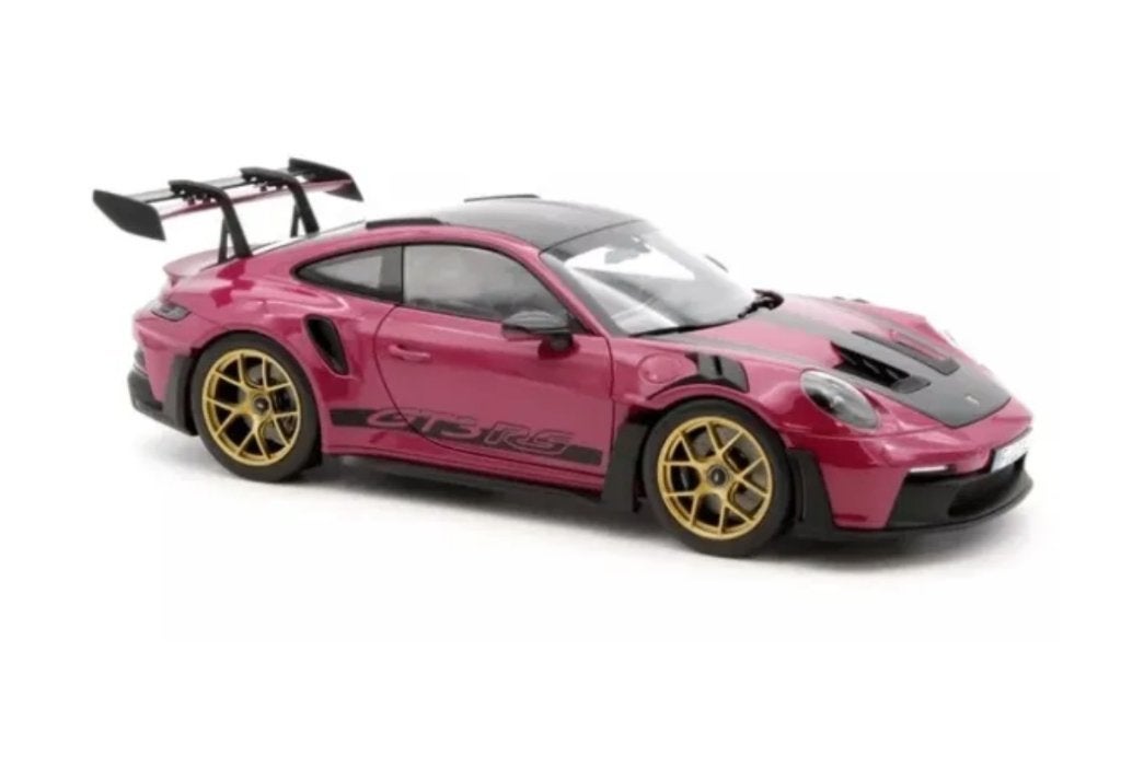 Porsche 911 GT3 RS w/Weissach paars '22 1/18 NOREV R. 187370, Ophalen of Verzenden, Nieuw, Auto, Norev