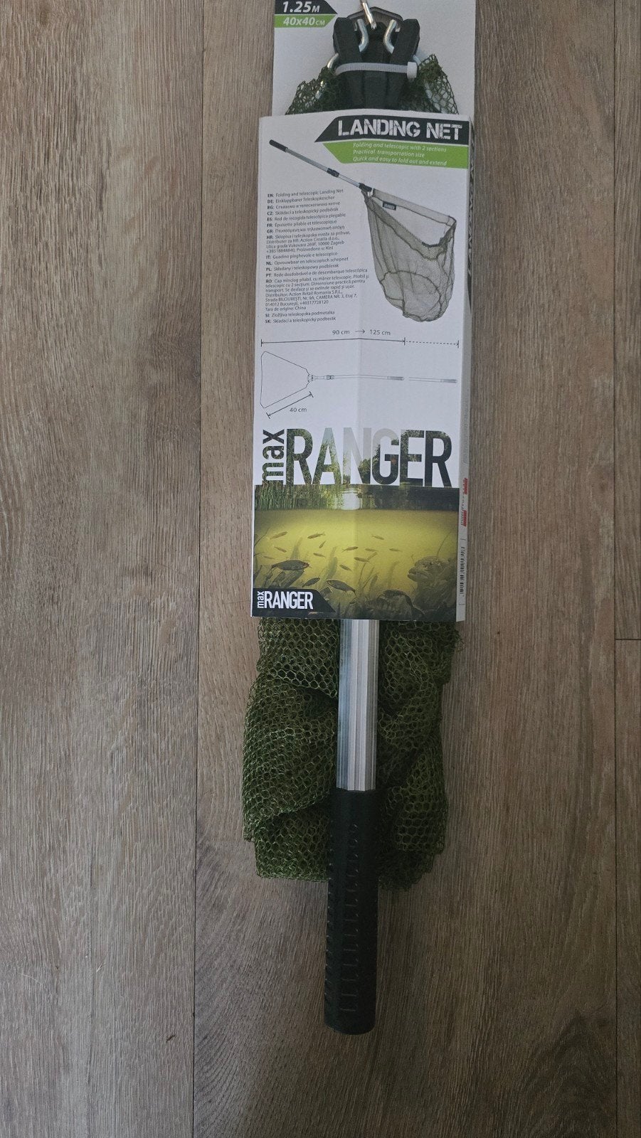 Max Ranger Schepnet - Opvouwbaar en Telescopisch, Ophalen of Verzenden, Nieuw, Net of Fuik