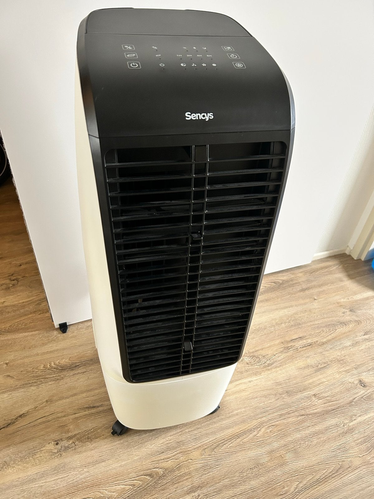 Sencys Mobiele Air Cooler met Afstandsbediening, Witgoed en Apparatuur, Ophalen, Gebruikt, Minder dan 60 m³, 3 snelheden of meer